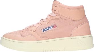 Autry Medalist Mid Leather Sneakers - Dames - Sneakers - Roze - 37 EU - Leer - Schoenen