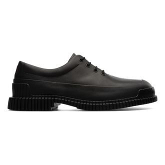 Camper Stijlvolle Zwarte Veterschoenen - Heren - Nette schoenen - Zwart - 41 EU - Leer - Schoenen
