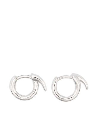 Shaun Leane Quill mini hoop earrings - unisex - Sterling Silver - One Size