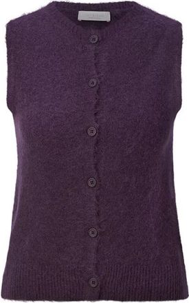 Rich & Royal Cozy Crew Vest rec - Dames - Vesten - Paars - XL - Truien & Vesten
