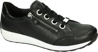 Ara Osaka Highsoft - Dames - Sneakers - Zwart - 38 EU - Leer - Schoenen