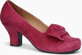 Hotter Womens Donna Womens Extra Wide Court Shoes - Pink - Size: 6.5