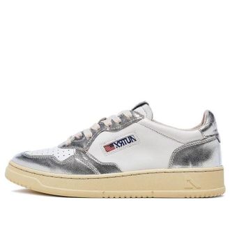 Autry (WMNS) AUTRY Medalist Low Top Bicolor White Silver AULW-WB18