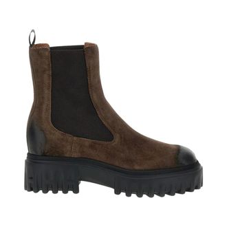 Hogan H700 Chelsea - female - Hogan - Chelsea Boots - Brown - 5 1/2 UK - Shoes