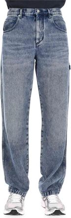 Isabel Marant Denim Jeans met Franse Stijl - Heren - Loose Fit Jeans - Blauw - W40 - Denim - Jeans