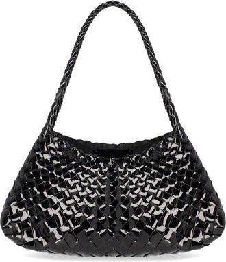 Dragon Diffusion BORSA A SPALLA ROSANNA MINI NERA DRAGON DIFFUSION