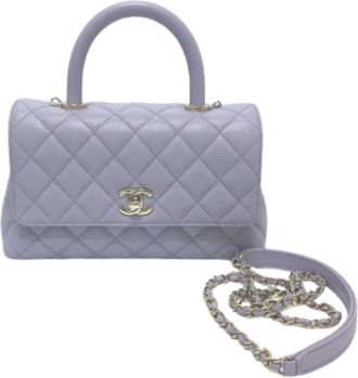 Chanel Pre-owned borse Chanel di pelle - - Pre-owned - Donna - Viola - ONE SIZE