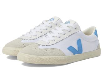 Veja Volley Womens Shoes White/Aqua : EU 36 (US Womens 5) M, Textile