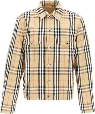 Burberry Beige Check jacket