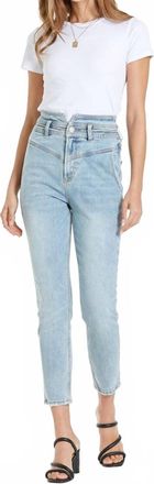 Dear John Denim Roxie Snap Denim Jeans In Carolina Beach