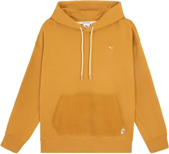 Puma Mmq Hoodie Brown Yellow 623053-50