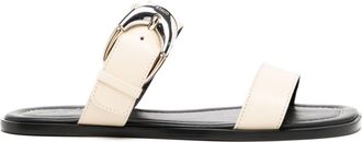 Staud Harlow flat sandals - Neutrals