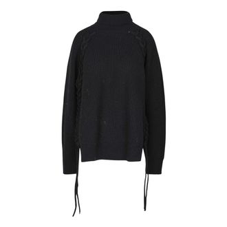 Jucca Truien & Vesten, Dames, Zwart, S, Wol, Maglia