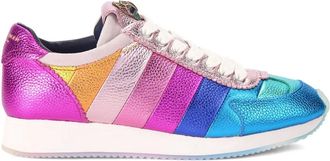 Kurt Geiger Islington Pump metallic stripe sneakers - Blue