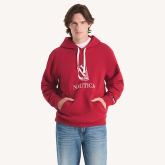 Nautica Mens Spinnaker Pullover Hoodie