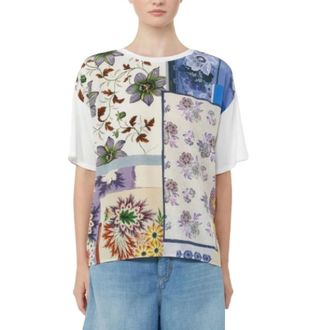 Max Mara Dames, Tops, Veelkleurig, Maat: L Katoen