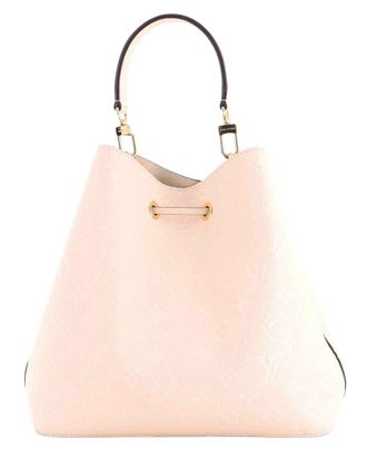 Louis Vuitton Beige Monogram Empreinte NeoNoe MM (Authentic Pre-Loved)