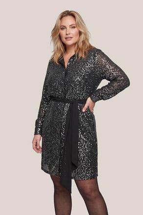 Mart Visser Caley Tuniek Donker Metallic Maxi