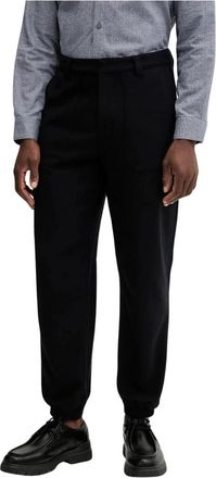 A|X Armani Exchange Rechte broek - Heren - Straight fit broeken - Blauw - W32 - Wol - Broeken
