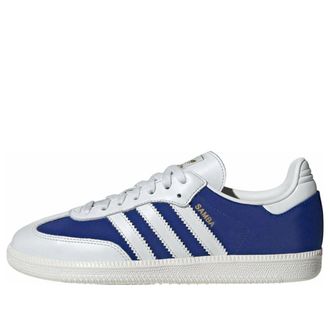 adidas Samba OG Crystal White Royal Blue JI3203