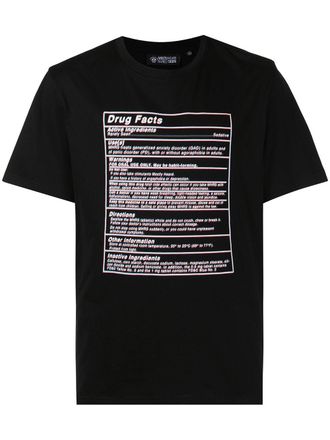 Mostly Heard Rarely Seen graphic-print stretch-cotton T-shirt - Black