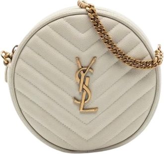Saint Laurent Borsa a tracolla pre-owned trapuntata - - Pre-owned - Donna - Bianco - ONE SIZE