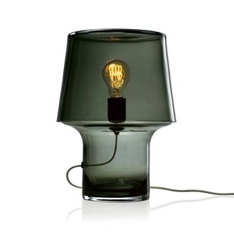MUUTO Cosy in Grey Tischleuchte, transparent grau