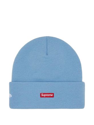 SUPREME x New Era muts met logo - Blauw