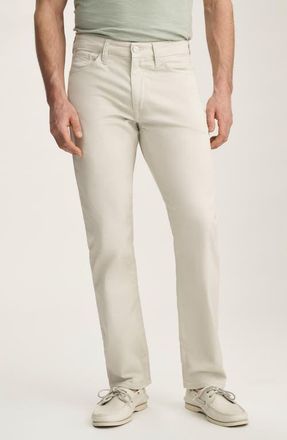 34 Heritage Courage CoolMax Stretch Straight Leg Pants in Bone Coolmax at Nordstrom, Size 34 X 34