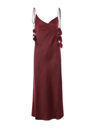 Self Portrait Long Dress With Floral Pattern