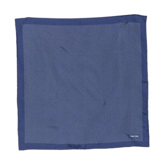 Tom Ford Heren, Accessoires, Blauw, Maat: ONE Size Zijde