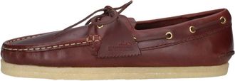 Clarks Godney Boat M - Heren - Bootschoenen - Bruin - 42 EU - Leer - Schoenen