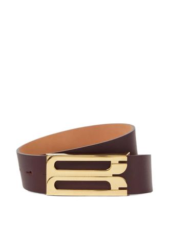 Victoria Beckham Jumbo Dorian riem - Rood