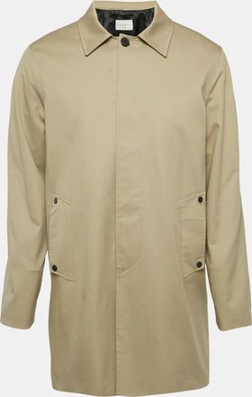 Sandro Beige Gabardine Short Coat