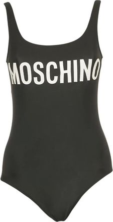 Moschino Costume da bagno con logo - Nero