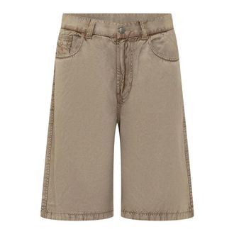 Diesel P-Desi Shorts - Dames - Denim shorts - Beige - S - Korte Broeken