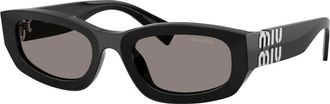 Miu Miu Sunglasses, unisex, Black, Size: 53 MM B04S Sunglasses