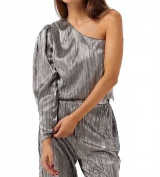 Suncoo Luna Blouse In Argent