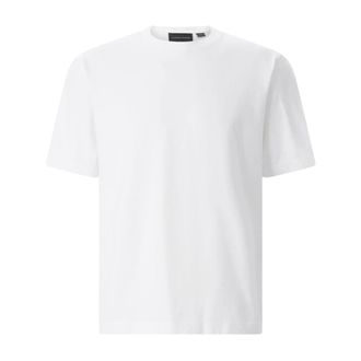 Canada Goose T-Shirts, male, White, Size: 2XL T-Shirt With Logo Patch