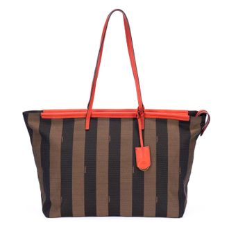 Fendi Roll Zip Tote Schoudertas