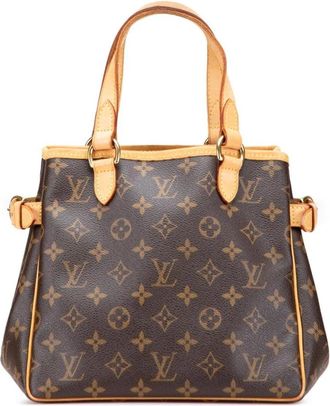 Louis Vuitton Pre-owned Handbags, female, Brown, Size: ONE SIZE Pre-owned Printed Coated Canvas Handbag