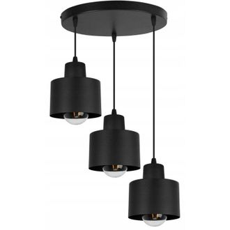 OEM L&aacute;mpara De Techo Moderna Colgante L&aacute;mpara Led Negra