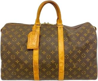 Louis Vuitton Pre-owned Weekend Bags, female, Brown, Size: ONE SIZE Pre-owned Boston Bag