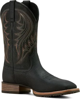 Ariat Hybrid Rancher Cowboy Boot in Jasper Black at Nordstrom, Size 10.5