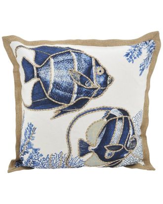 Saro Lifestyle Fish Down-Filled Pillow