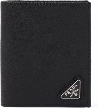 Prada Accessoires - Heren - Portefeuilles - Zwart - ONE Size - Accessoires