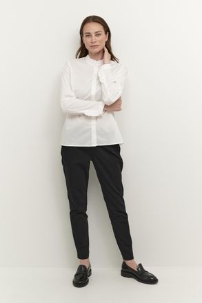 Culture Overhemd met lang mouwen Regular fit Spring Gardenia white