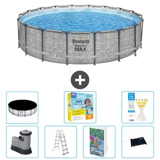 Bestway Piscina Bestway Steel Pro Max Redonda - 549x122 Cm - 8-piezas S582