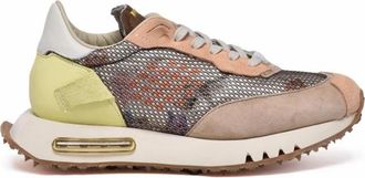 Bepositive Space Race Sneakers - Dames - Sneakers - Veelkleurig - 40 EU - Leer - Schoenen