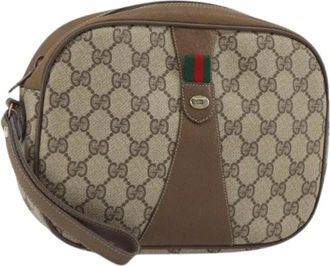 Gucci Pre-owned Clutches, female, Beige, Size: ONE SIZE Pre-owned Plastic Clutch